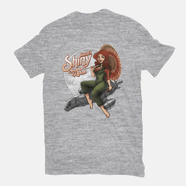 Kaylee's Spacecraft Repair-mens basic tee-Bamboota