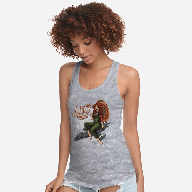 Kaylee's Spacecraft Repair-womens racerback tank-Bamboota