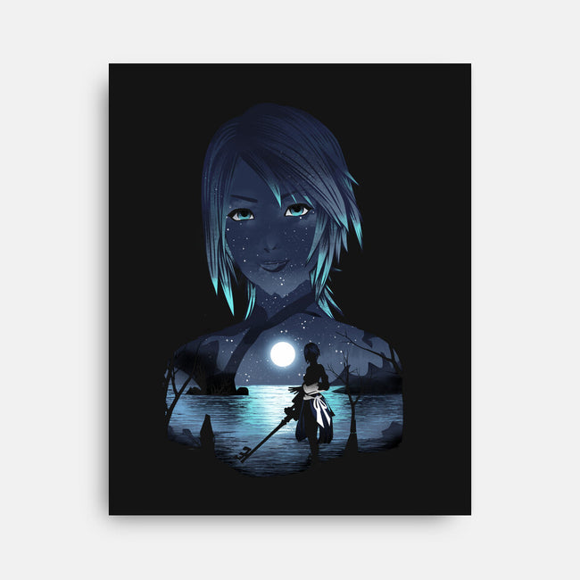 Keyblade Wielders-none stretched canvas-dandingeroz