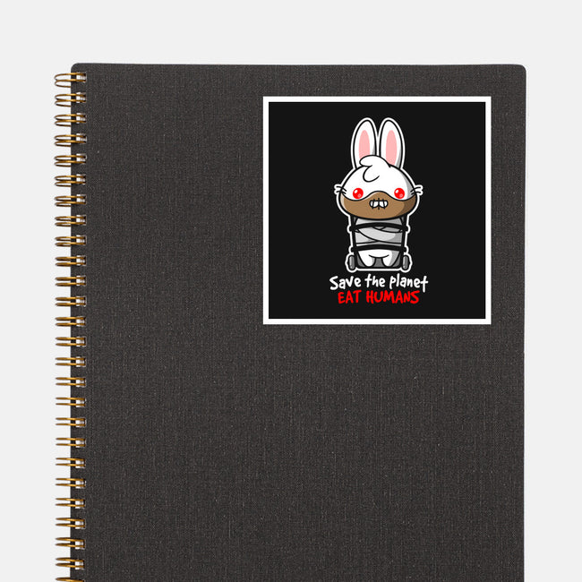 Killer Bunny-none glossy sticker-NemiMakeit