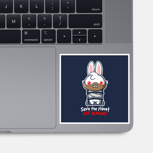 Killer Bunny-none glossy sticker-NemiMakeit