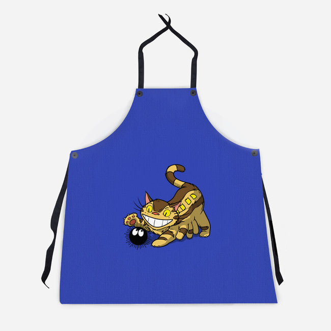 Kitten Bus-unisex kitchen apron-drbutler