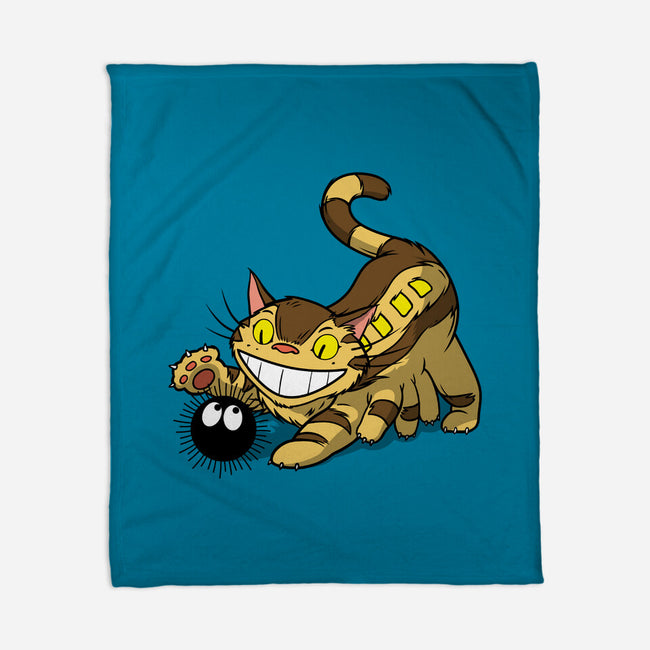 Kitten Bus-none fleece blanket-drbutler
