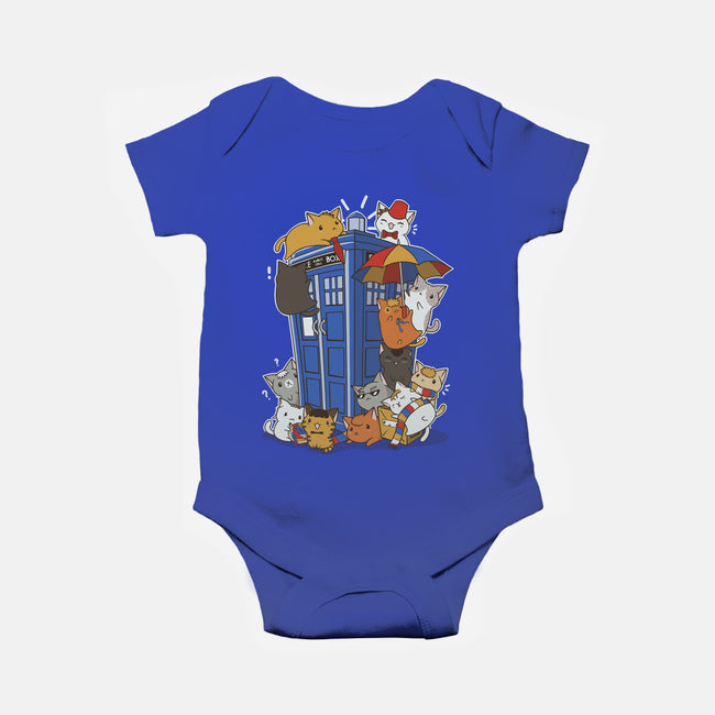 Kitten Who-baby basic onesie-TaylorRoss1