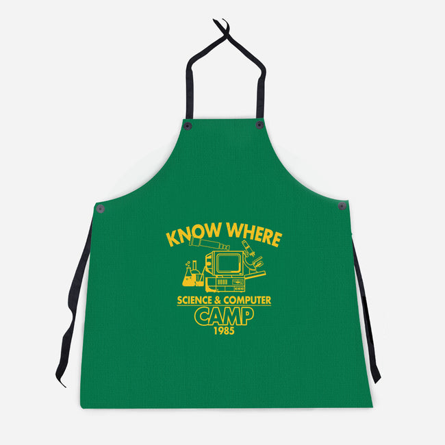 Know Where Camp-unisex kitchen apron-Boggs Nicolas
