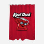 Kool Dad-none polyester shower curtain-Boggs Nicolas