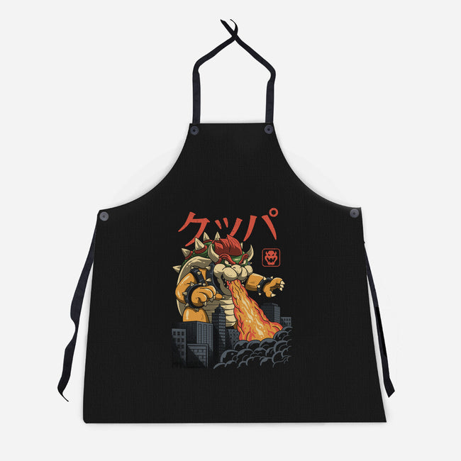 Koopa Kaiju-unisex kitchen apron-vp021