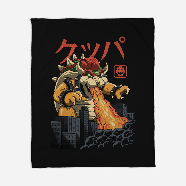 Koopa Kaiju-none fleece blanket-vp021