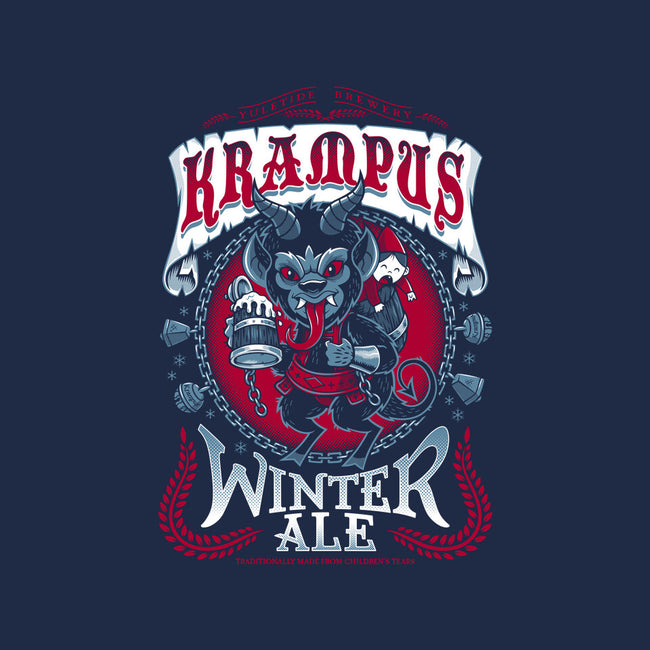 Krampus Winter Ale-none removable cover w insert throw pillow-Nemons