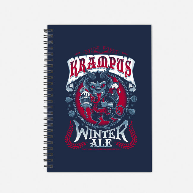 Krampus Winter Ale-none dot grid notebook-Nemons
