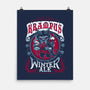 Krampus Winter Ale-none matte poster-Nemons