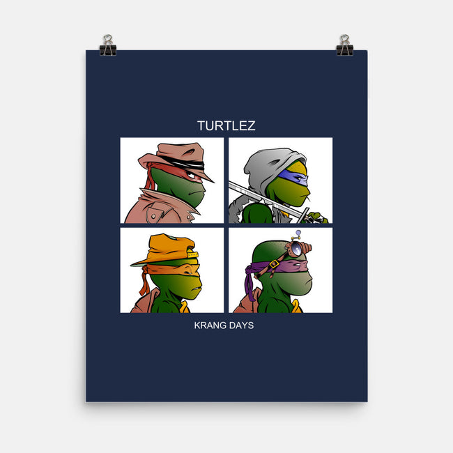 Krang Days-none matte poster-seandore