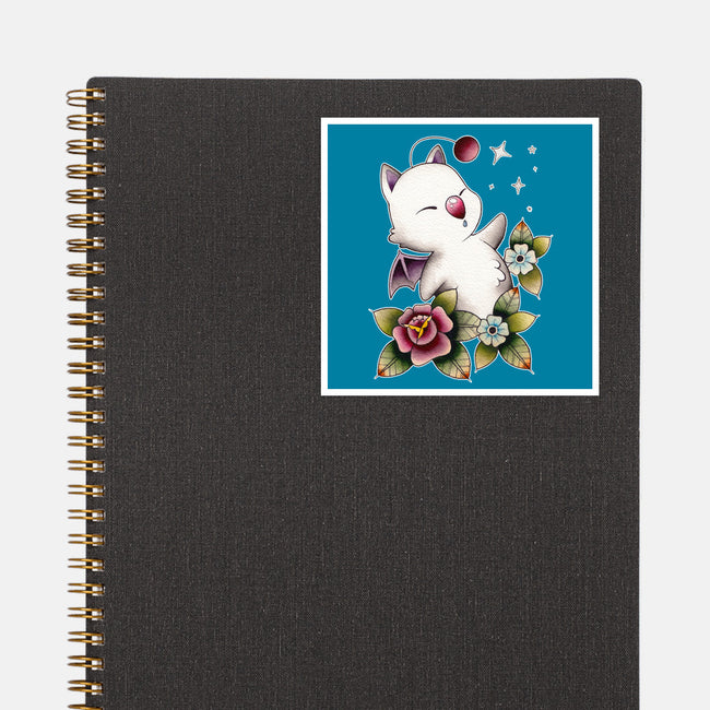 Kupo Tattoo-none glossy sticker-michellecoffee