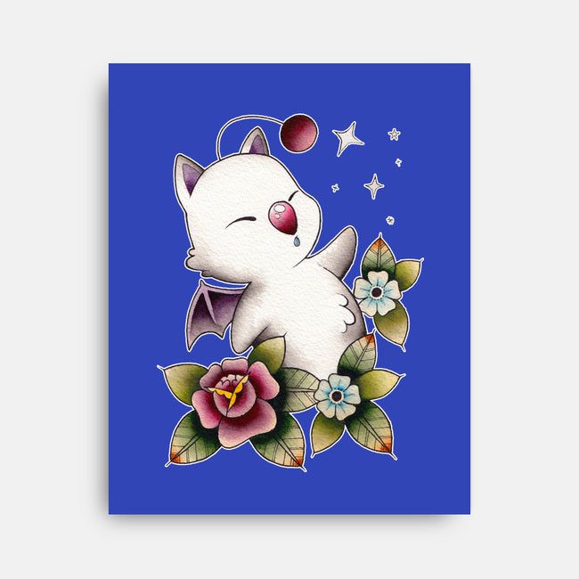 Kupo Tattoo-none stretched canvas-michellecoffee