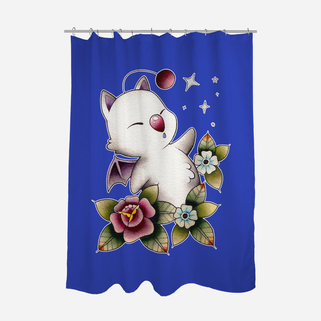 Kupo Tattoo-none polyester shower curtain-michellecoffee