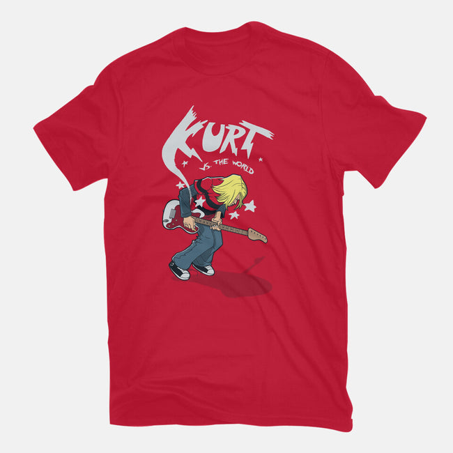 Kurt vs the World-unisex basic tee-Velizaco