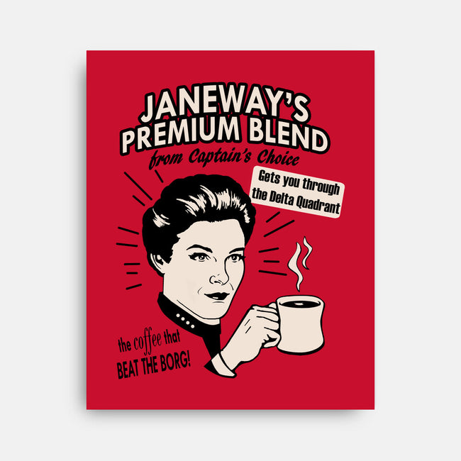 Janeway's Premium Blend-none stretched canvas-ladymagumba