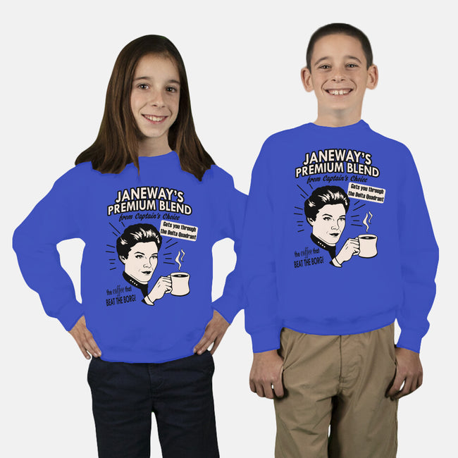 Janeway's Premium Blend-youth crew neck sweatshirt-ladymagumba