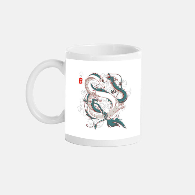 Japanese Dragons-none glossy mug-IKILO