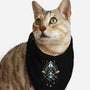 Jewel Beetle-cat bandana pet collar-etcherSketch