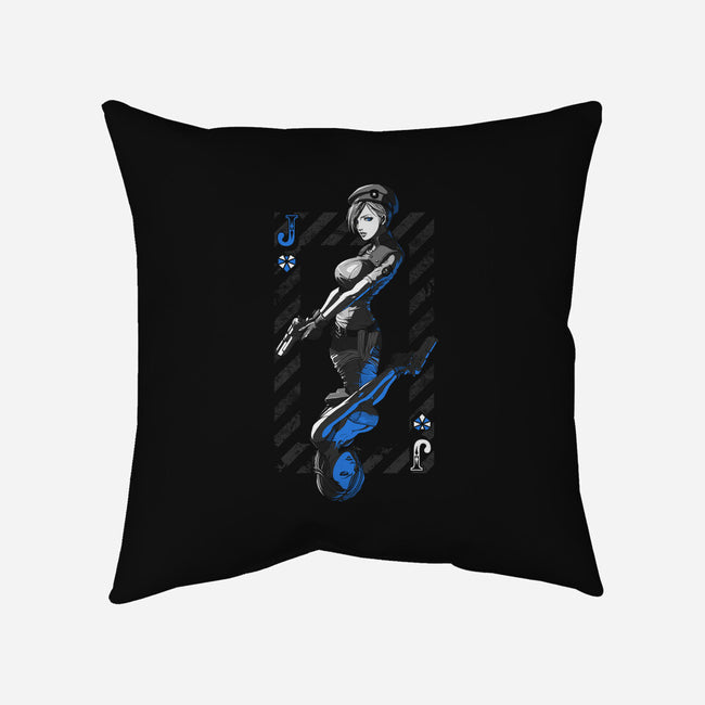 Jill of Hearts-none removable cover throw pillow-barefists