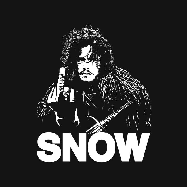 Johnny Snow-none polyester shower curtain-CappO
