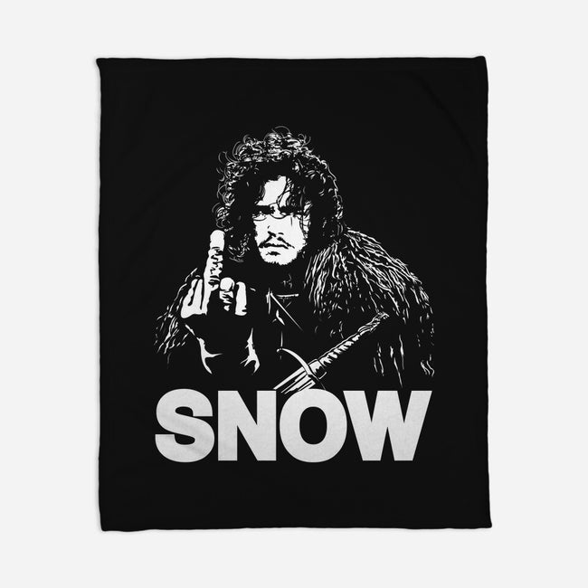 Johnny Snow-none fleece blanket-CappO