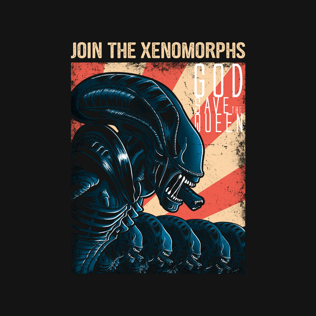 Join the Xenomorphs-baby basic tee-trheewood