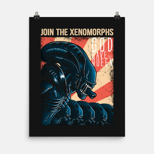 Join the Xenomorphs-none matte poster-trheewood