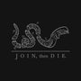 Join Then Die-none removable cover throw pillow-Beware_1984