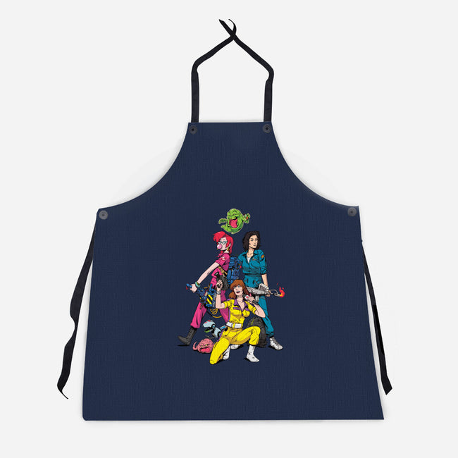 Jumpsuit Vixens-unisex kitchen apron-Kyle Harlan
