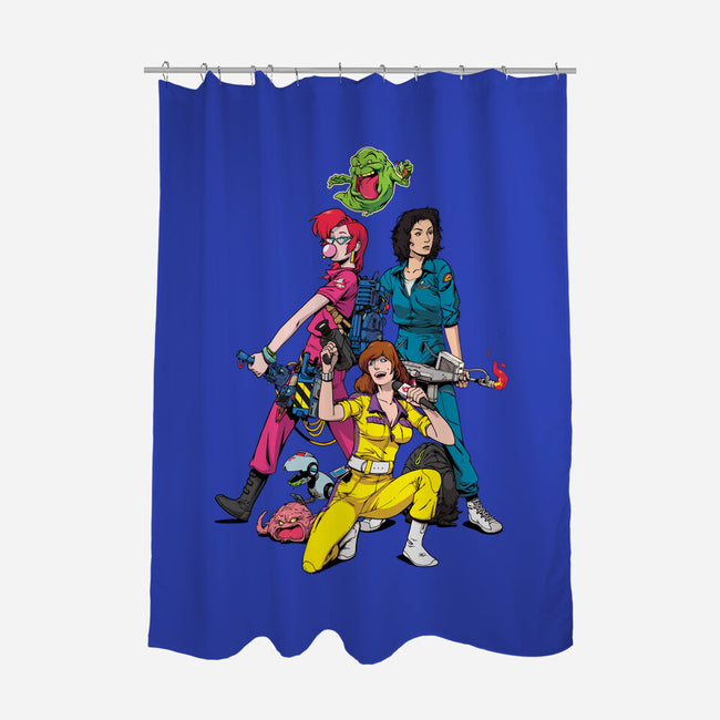 Jumpsuit Vixens-none polyester shower curtain-Kyle Harlan