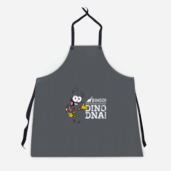 Jurassic Bingo-unisex kitchen apron-Mdk7
