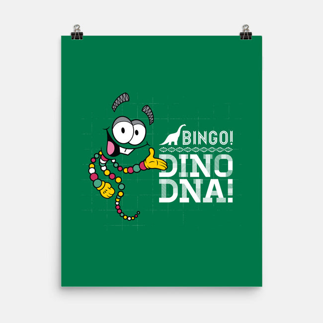 Jurassic Bingo-none matte poster-Mdk7