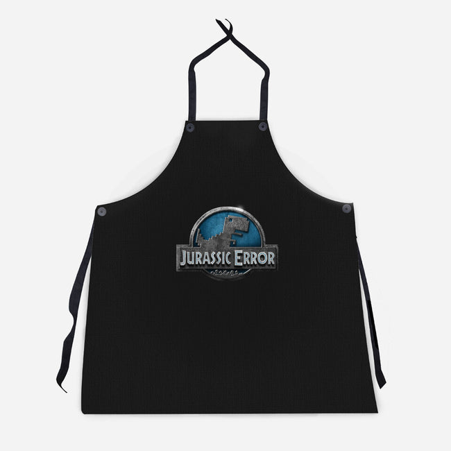 Jurassic Error-unisex kitchen apron-ManuelDA