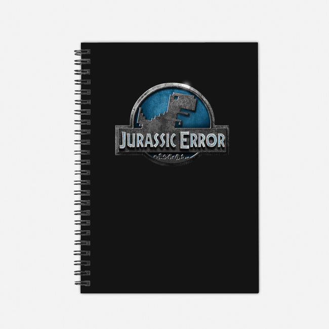 Jurassic Error-none dot grid notebook-ManuelDA