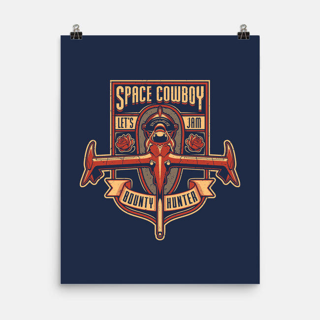 Just a Humble Bounty Hunter-none matte poster-adho1982