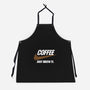 Just Brew It-unisex kitchen apron-mikehandyart