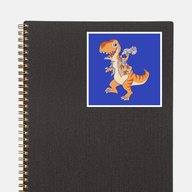 Just Keep Flying-none glossy sticker-DoOomcat