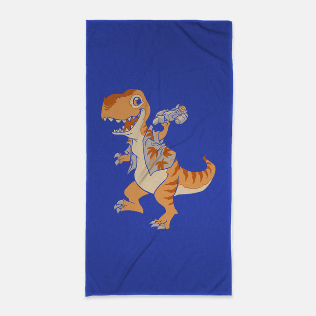 Just Keep Flying-none beach towel-DoOomcat