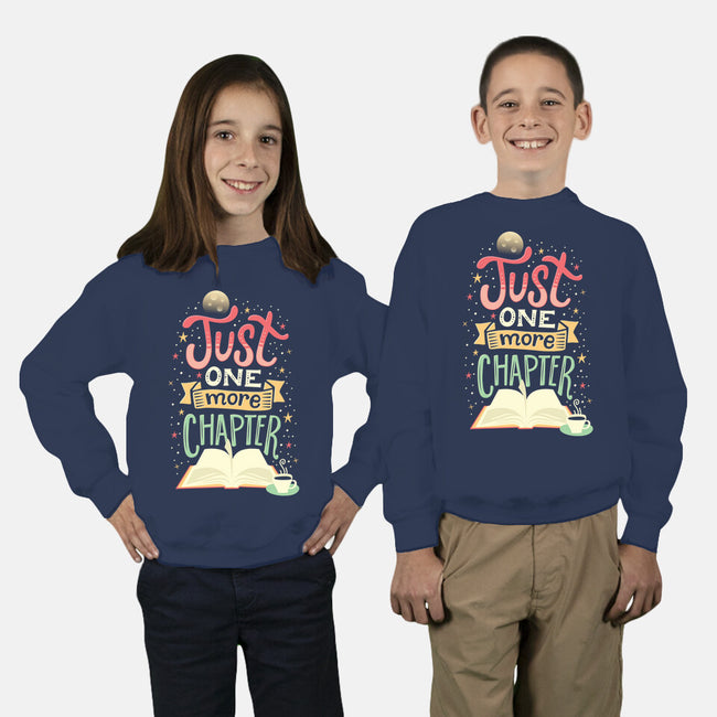 Just One More Chapter-youth crew neck sweatshirt-risarodil