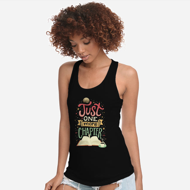 Just One More Chapter-womens racerback tank-risarodil