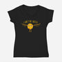 I Ain't No-womens v-neck tee-DinoMike