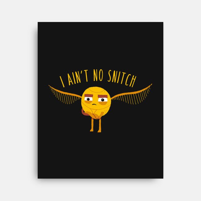 I Ain't No-none stretched canvas-DinoMike