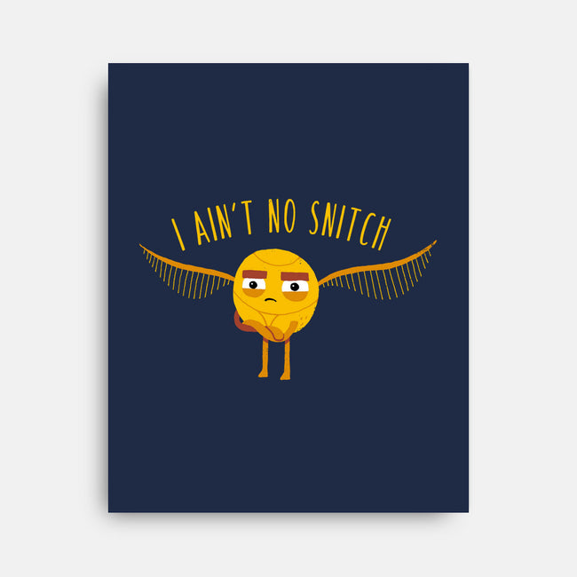 I Ain't No-none stretched canvas-DinoMike