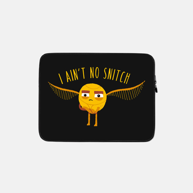 I Ain't No-none zippered laptop sleeve-DinoMike