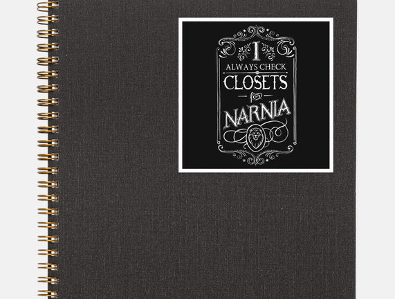 I Always Check Closets