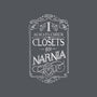I Always Check Closets-none matte poster-Ma_Lockser