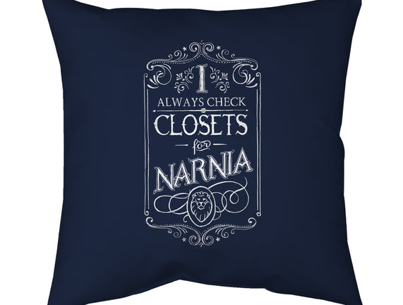 I Always Check Closets