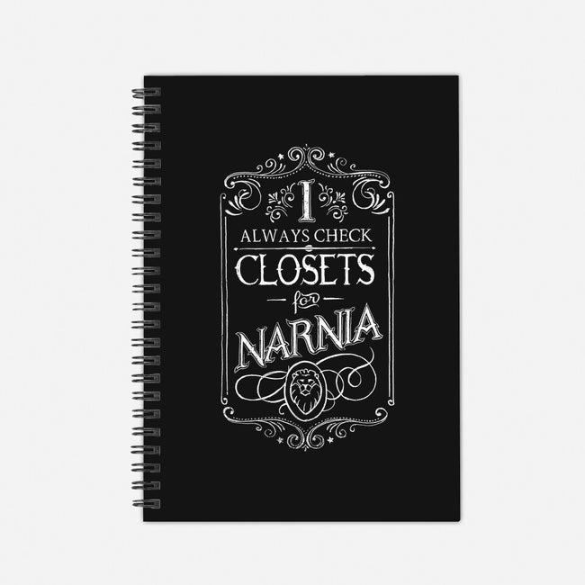 I Always Check Closets-none dot grid notebook-Ma_Lockser